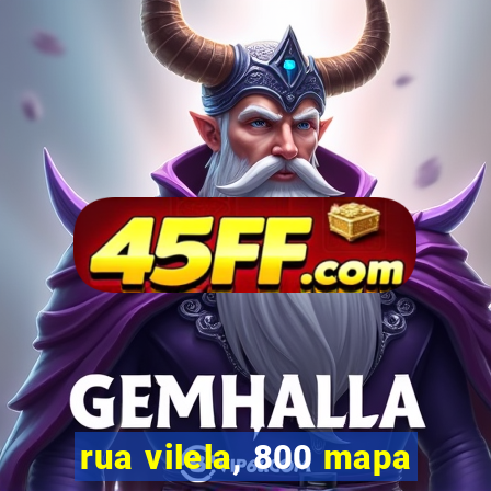 rua vilela, 800 mapa